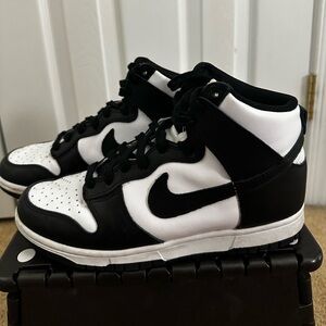 Nike high top dunks - panda